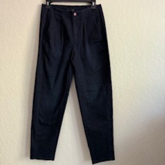NWT Eileen Fisher darkwash denim trousers  - SZ 2 - Picture 1 of 9